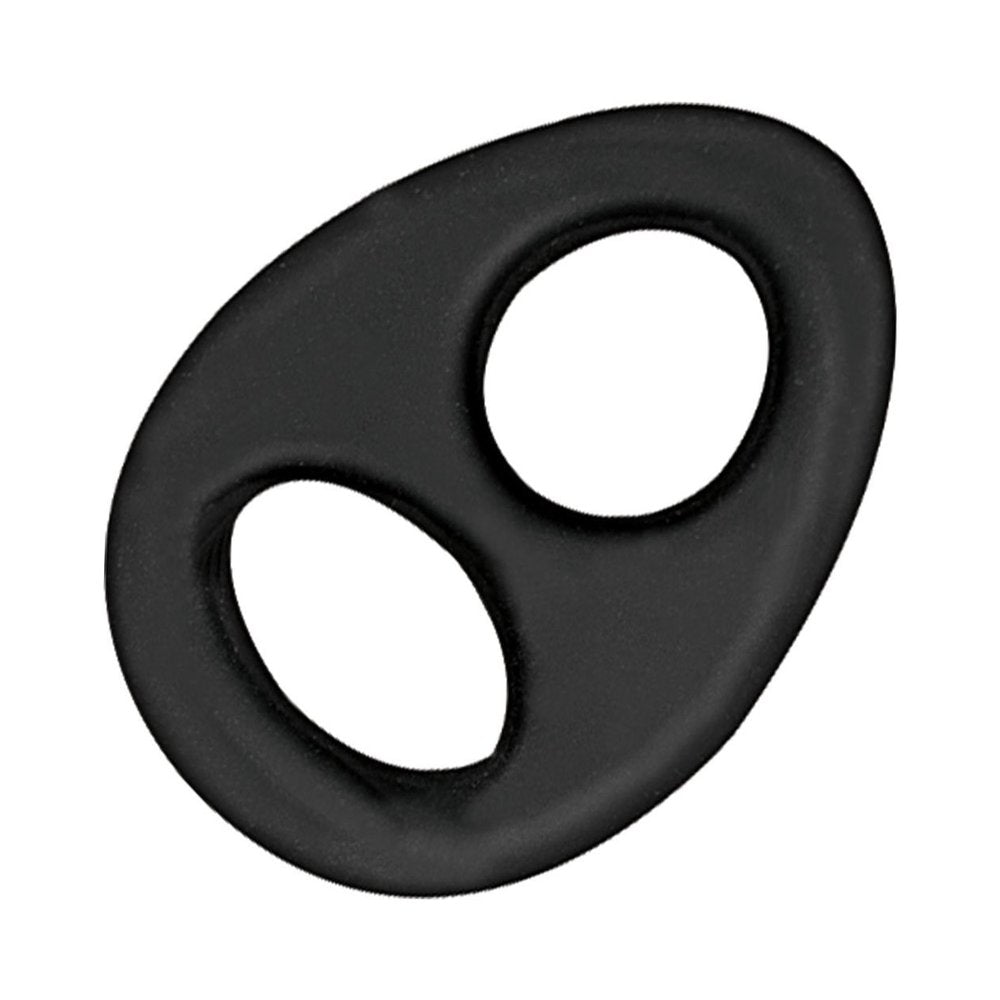 My Cockring Cock And Scrotum Double Ring Black