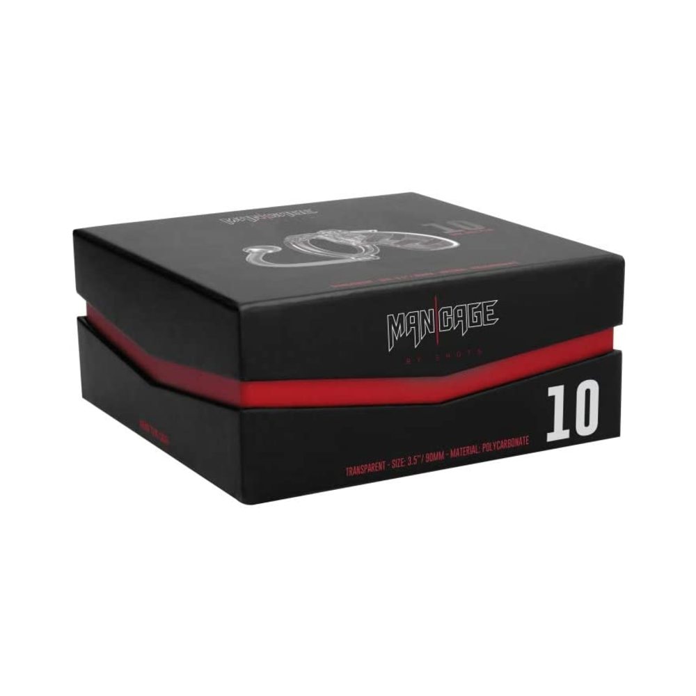 Cage With Plug 10 - Transparent