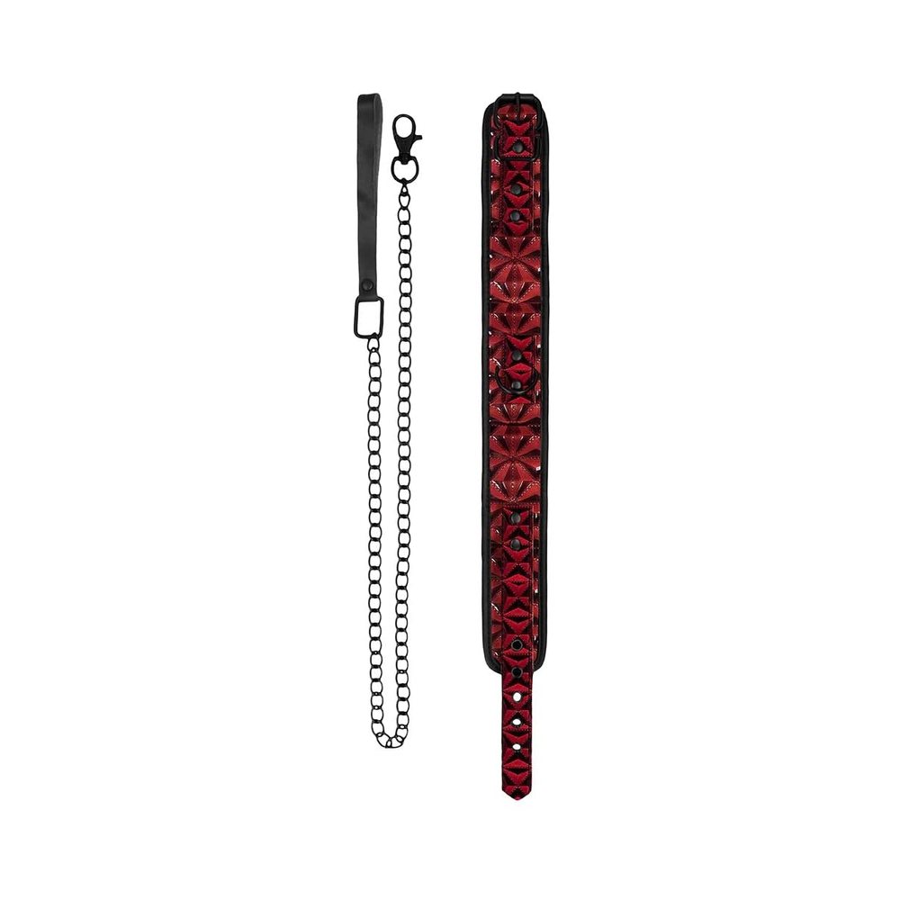 Luxury Collar With Leash
