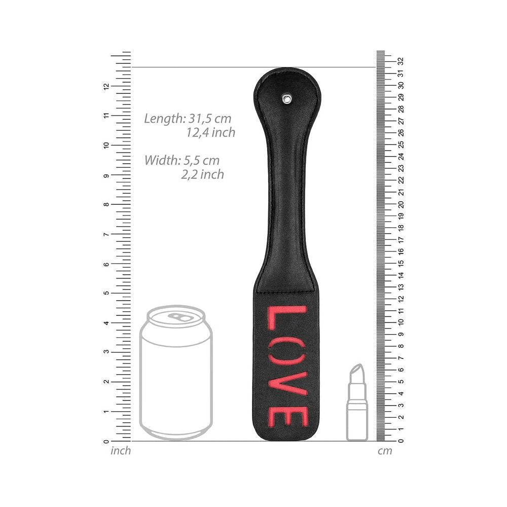 Ouch! Paddle - Love - Black