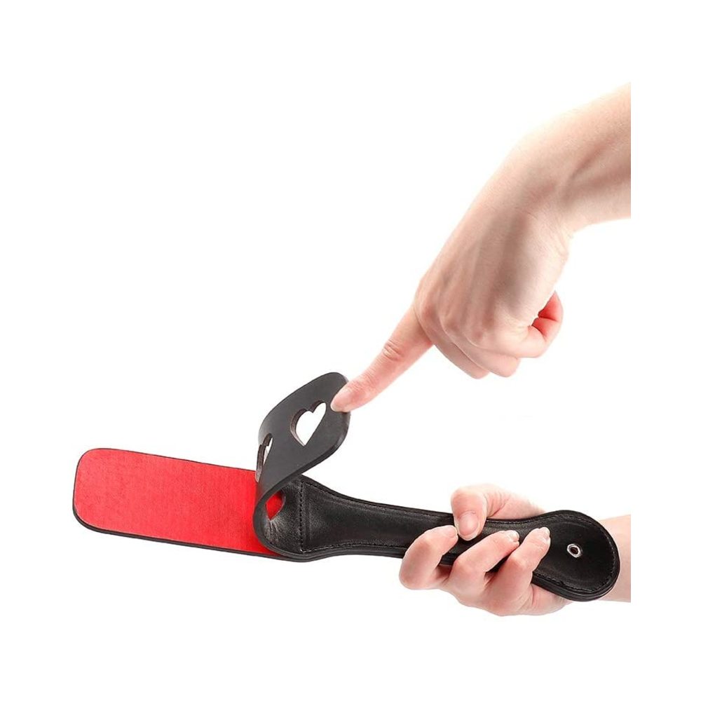 Ouch! Paddle - Hearts - Black
