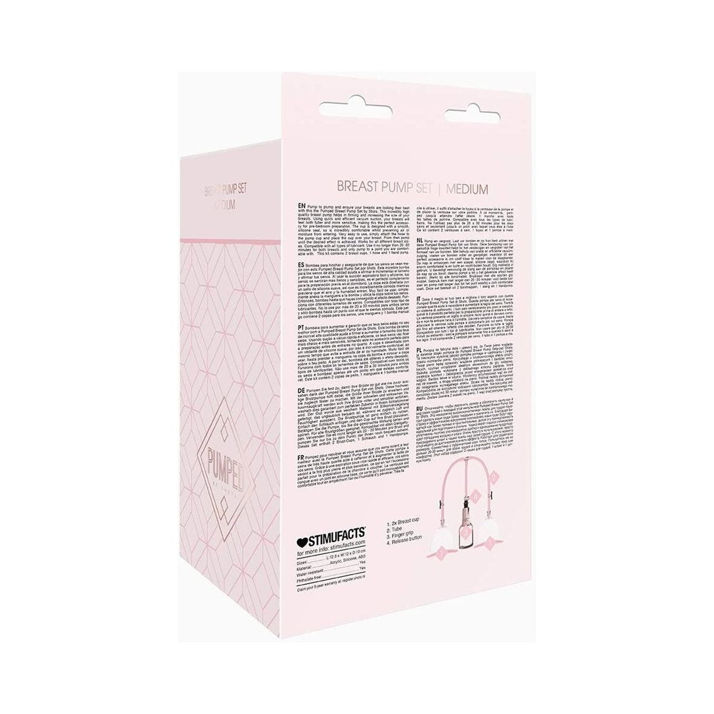 Pumped - Breast Pump Set Medium - Rose