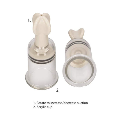 Pumped - Nipple Suction Set Medium - Rose