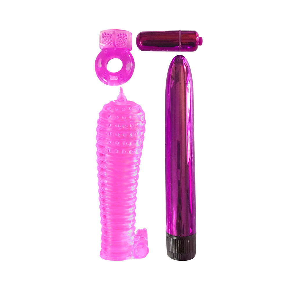Classix Ultimate Pleasure Couples Kit - Purple