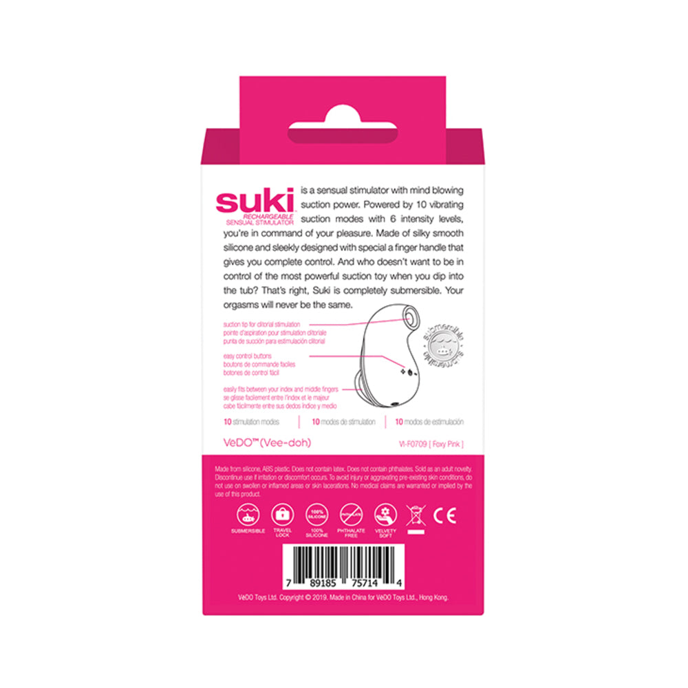 Suki Rechargeable Sonic Vibe