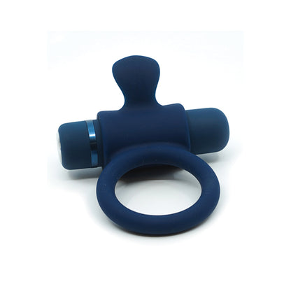 Sensuelle Bullet Cock Ring With Tongue
