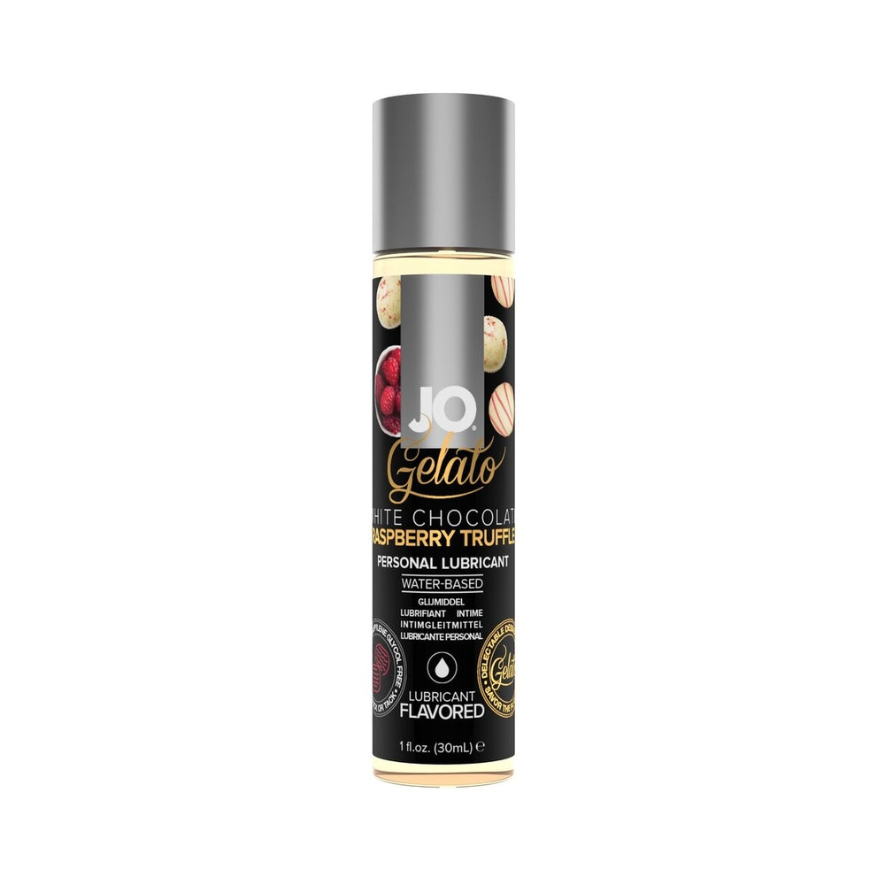 Jo Gelato White Chocolate Raspberry Chocolate 1oz