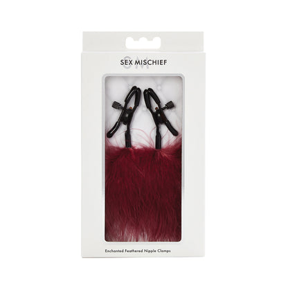 S&m Enchanted Feather Nipple Clamps