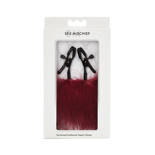 S&m Enchanted Feather Nipple Clamps