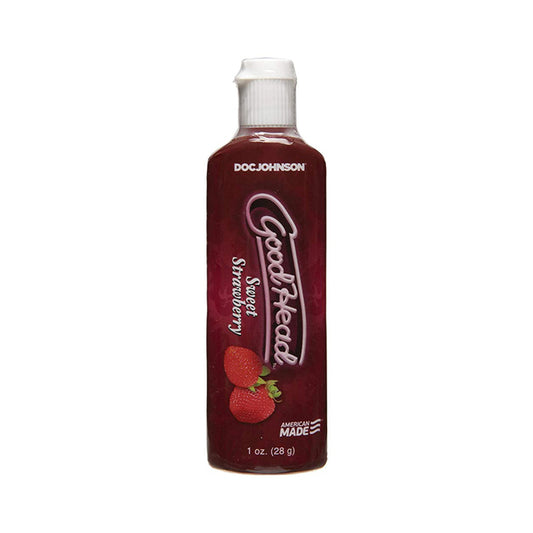 Goodhead Strawberry Oral Gel 1oz.