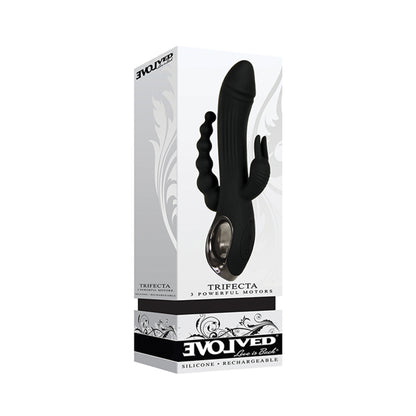 Evolved Trifecta Triple Stim Rechargeable - Black