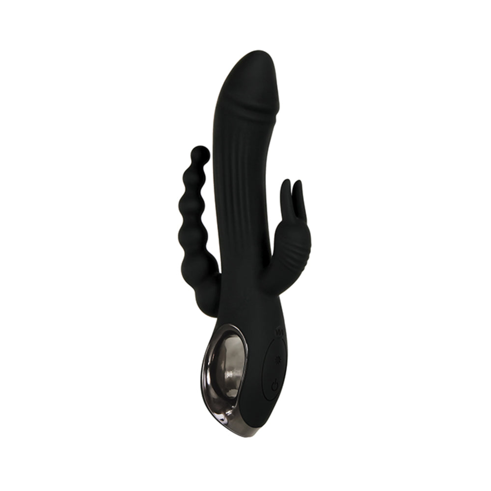 Evolved Trifecta Triple Stim Rechargeable - Black