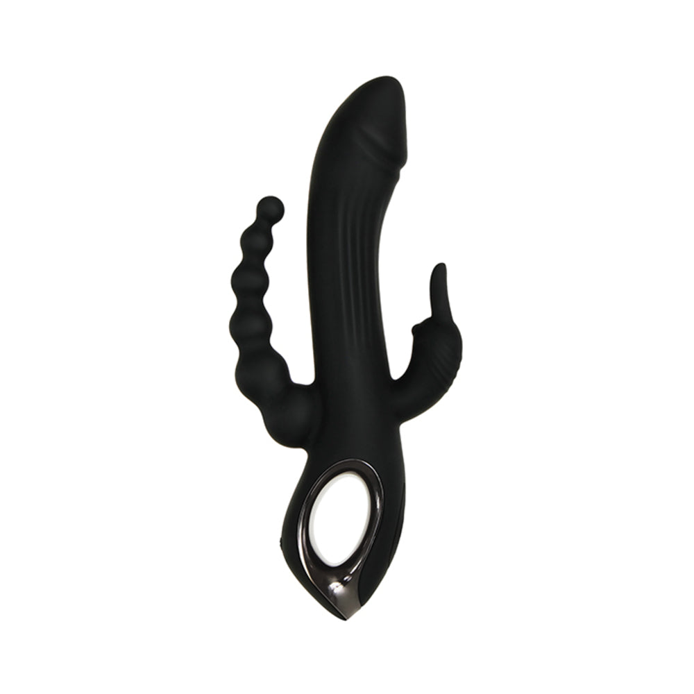 Evolved Trifecta Triple Stim Rechargeable - Black