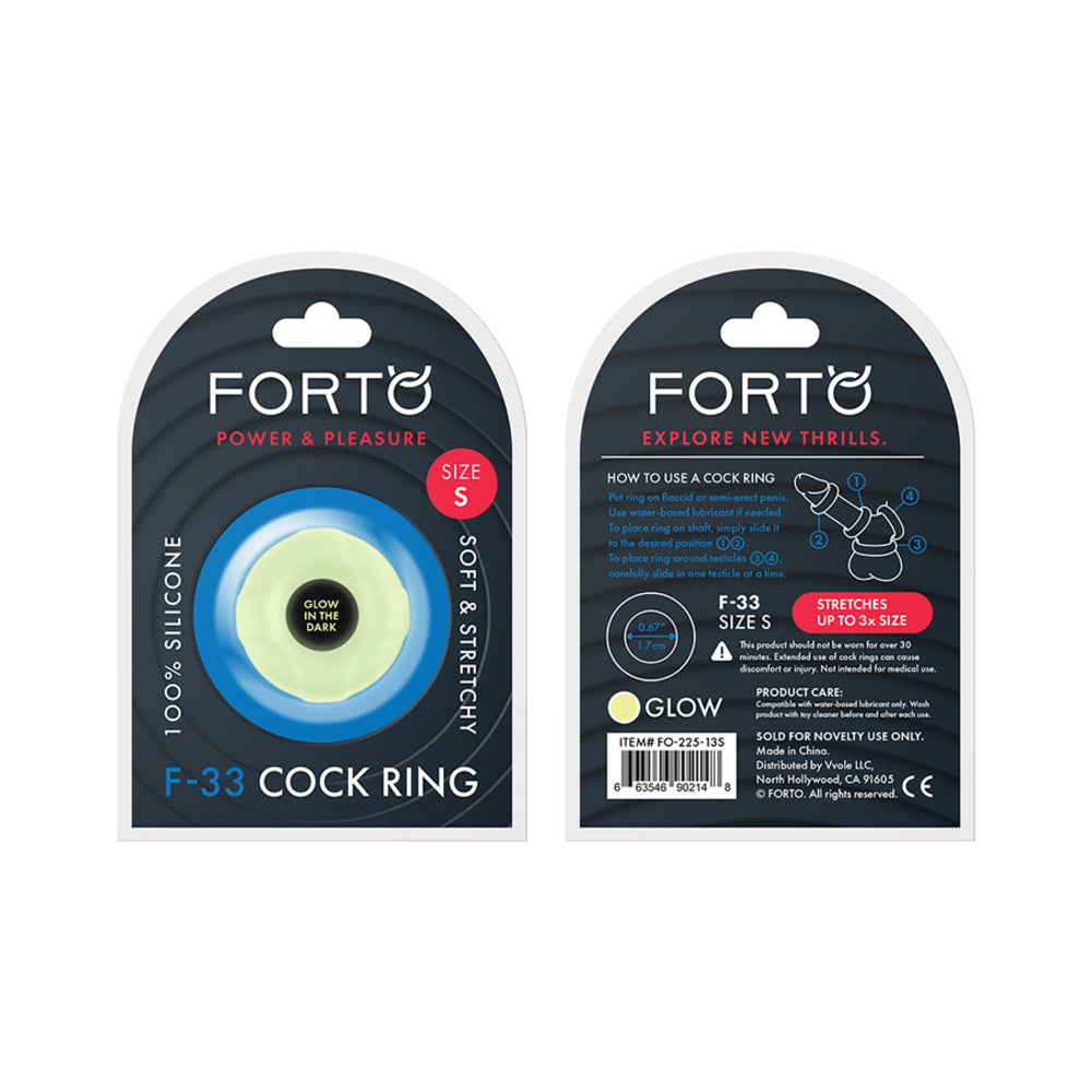 Forto F-33: 17mm 100% Liquid Silicone C-ring