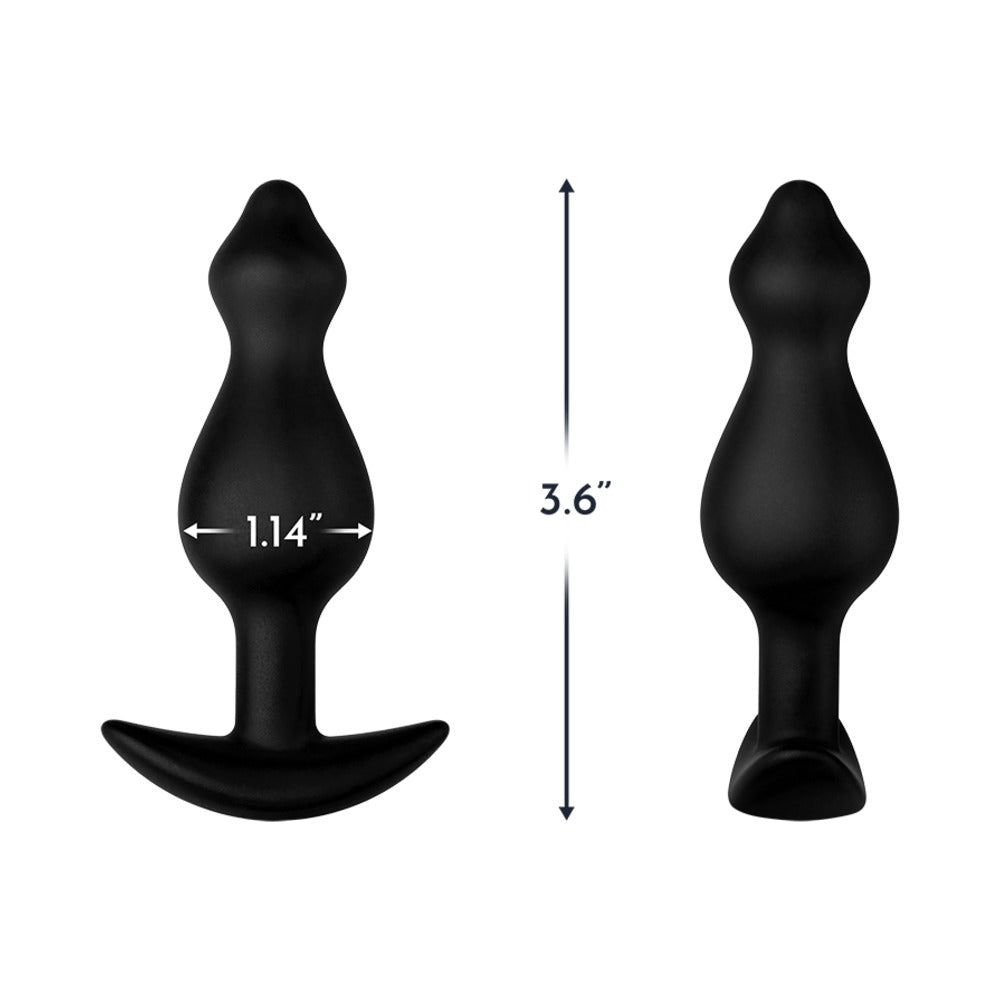 Forto F-78: Pointee 100% Silicone Plug Small