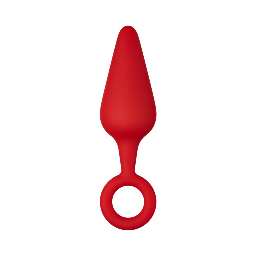 Forto F-10: Silicone Plug W/ Pull Ring Med