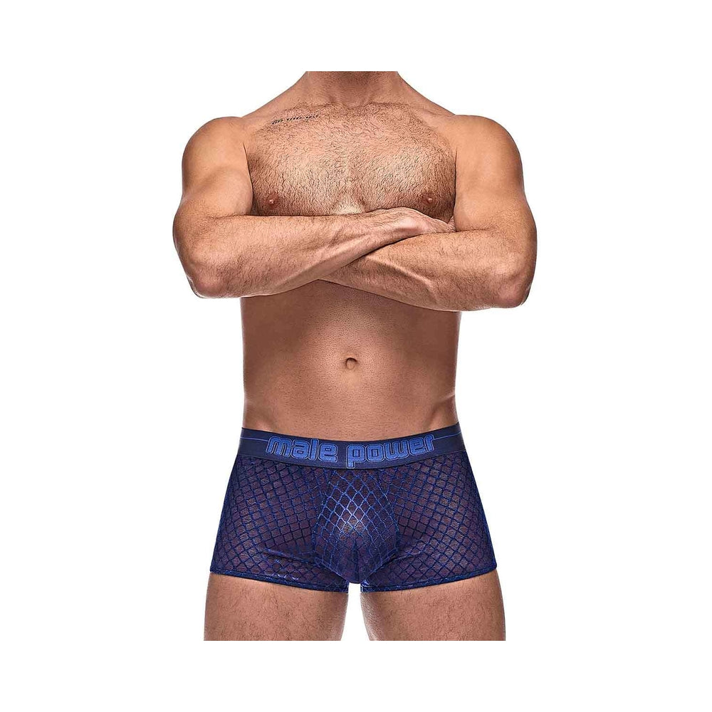 Diamond Mesh Mini Short Blue MD