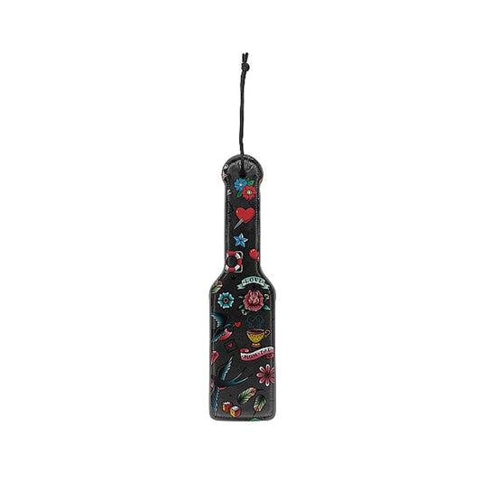 Ouch! Old School Tattoo Printed Paddle
