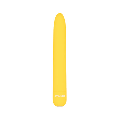 Evolved Sunny Sensations Rechargeable Silicone - Yellow