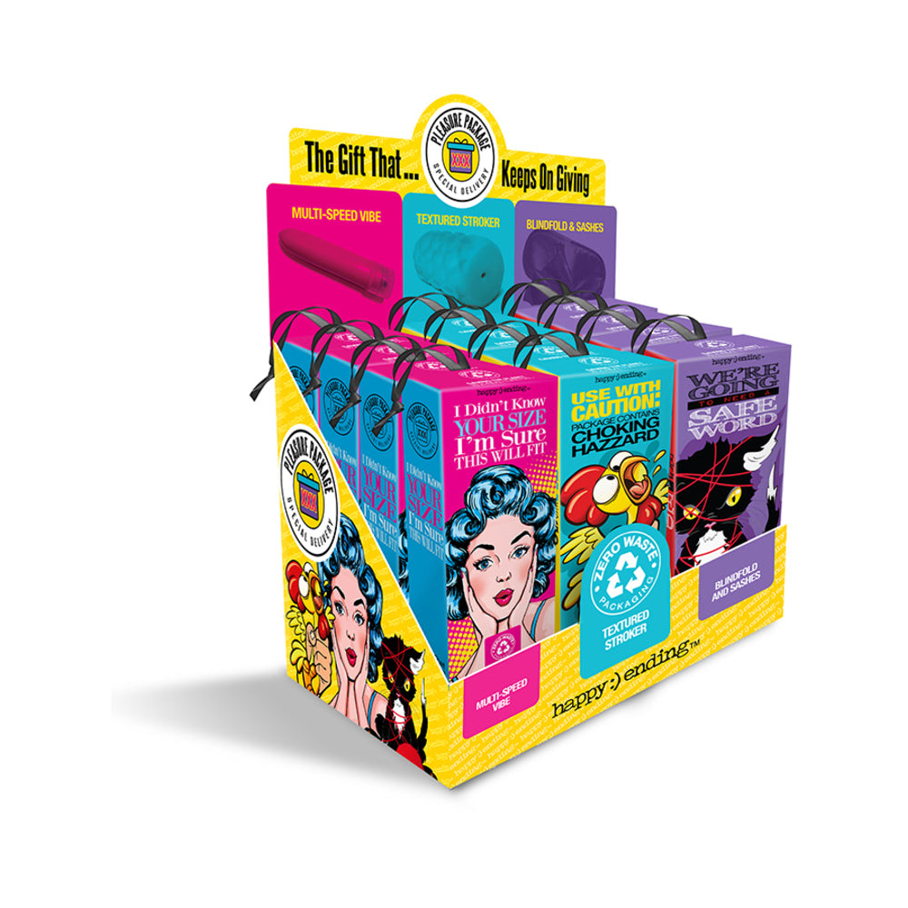 Pleasure Package 12-piece Assorted P.o.p.