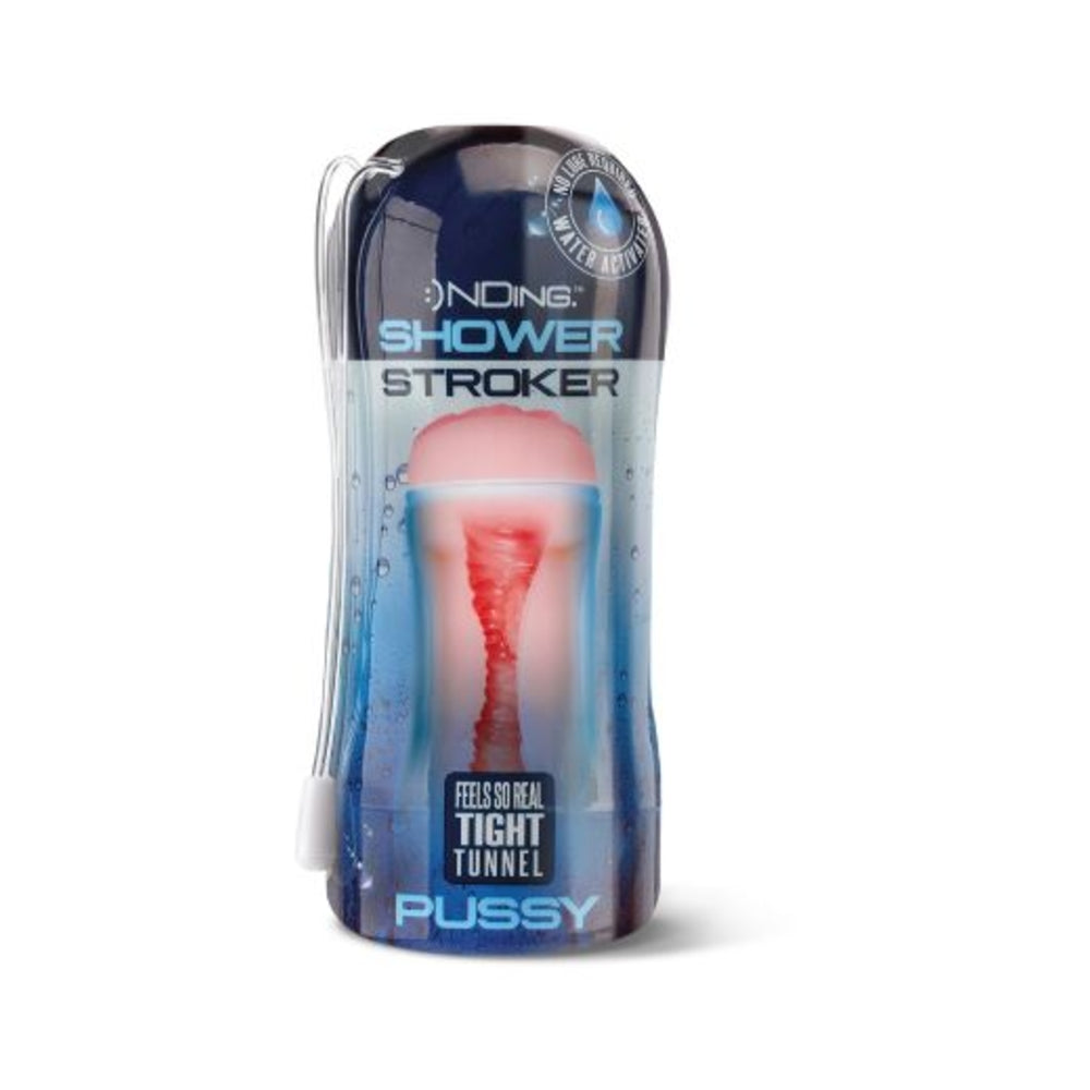 Happy Ending Self-lubricating Shower Stroker - Pussy