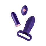 Femme Funn Versa Bullet w/Plug Sleeve - Dark Purple