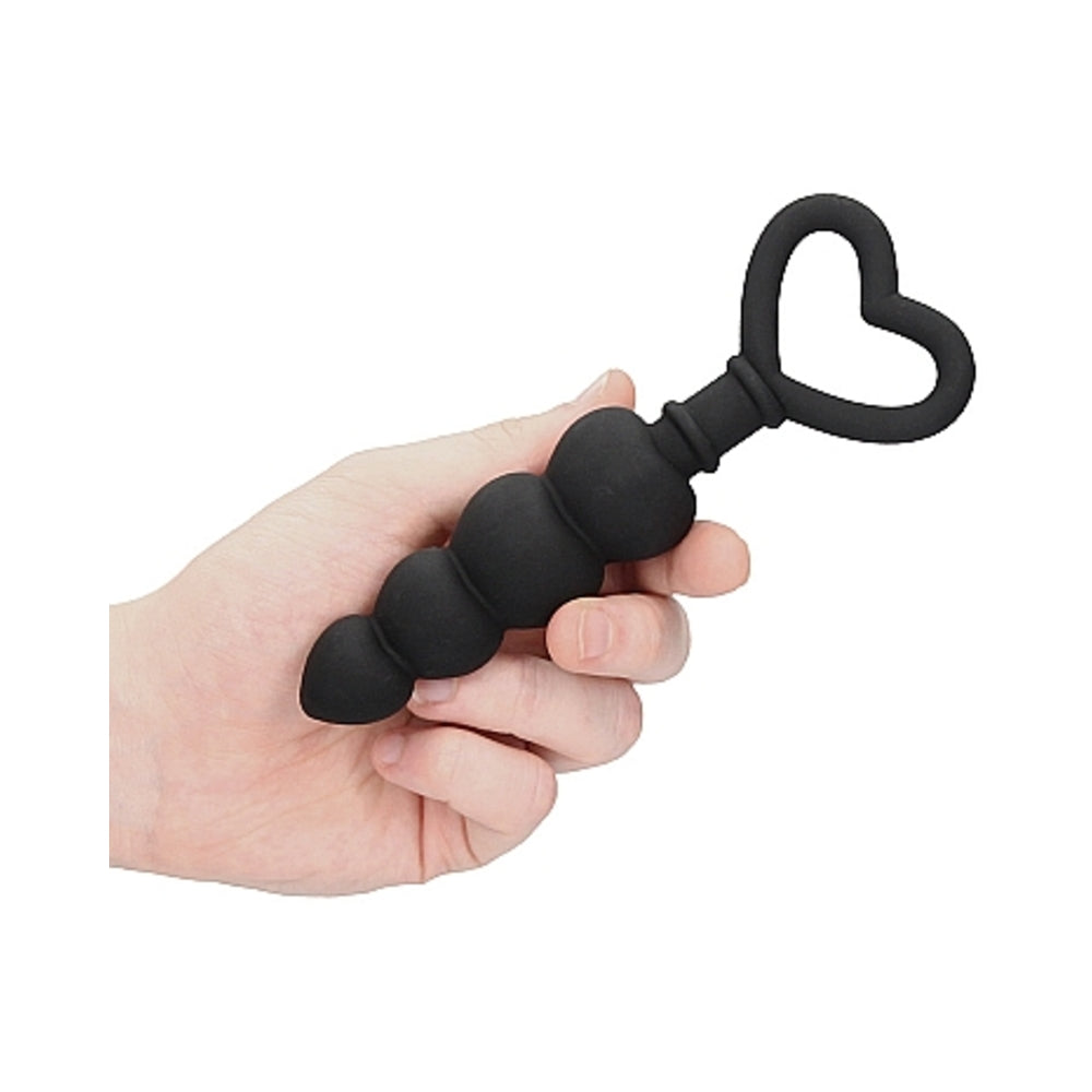 Ouch Anal Love Beads Black