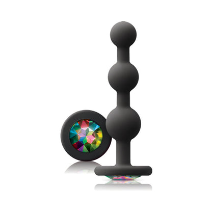 Glams Ripple Rainbow Gem Black