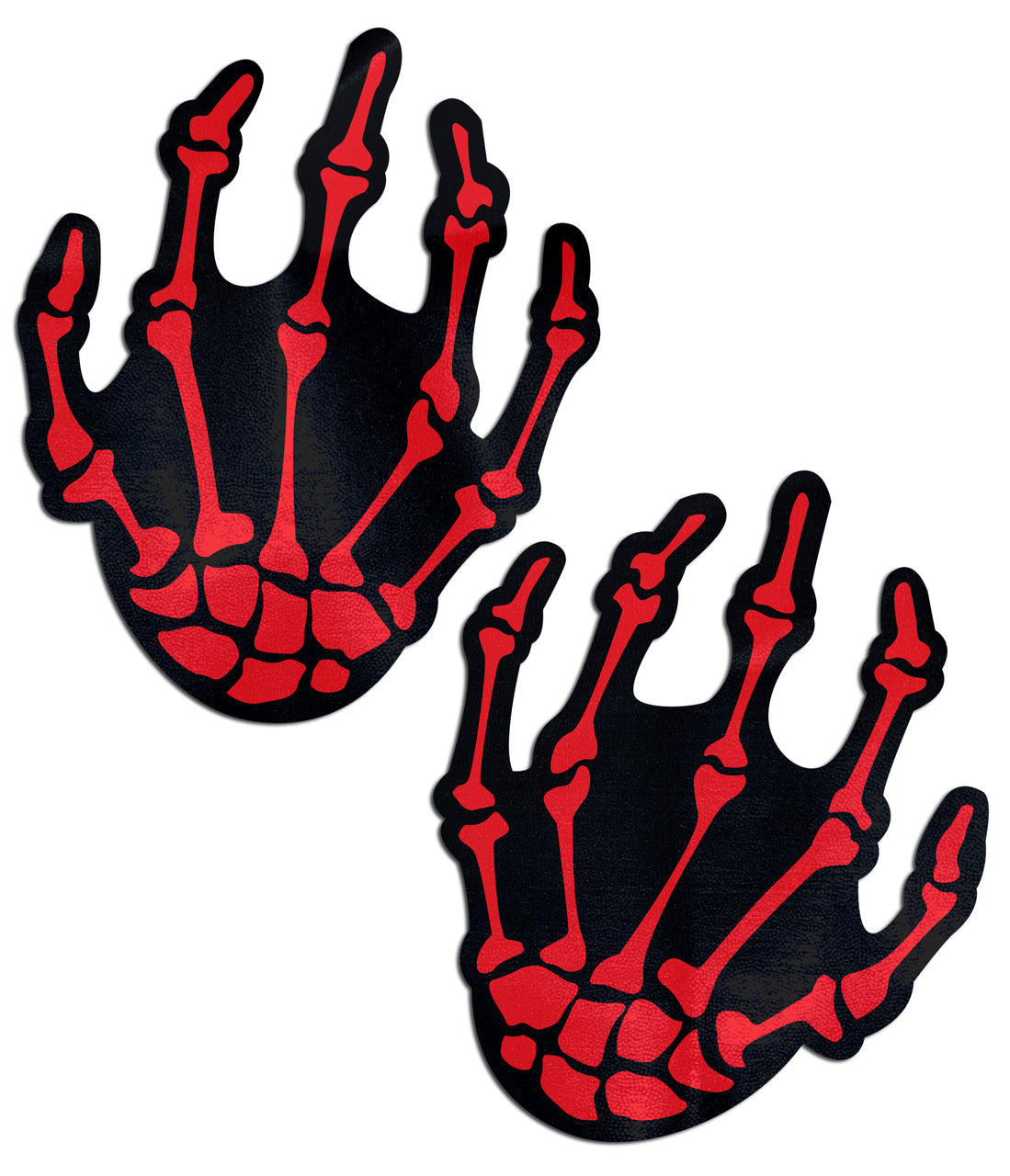 Pastease Premium Skeleton Hands - Red O/S
