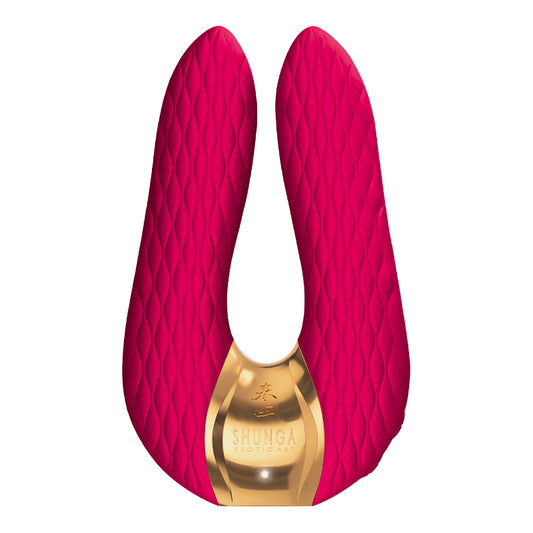 Shunga Aiko Intimate Massager - Raspberry