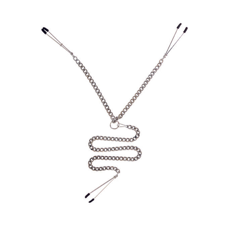Tweezer Y Clamp Set Nipple And Clit Clamps