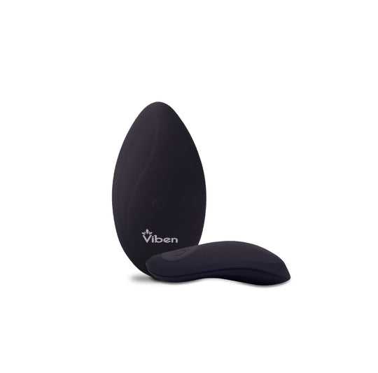 Racy Remote Control 10 Function Panty Vibe - Black Vibe