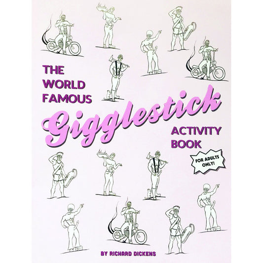 WORLD FAMOUS GIGGLE STICK COLORING BOOK