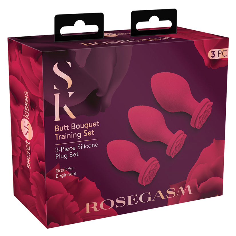 Secret Kisses Butt Bouquet Training Set - Red