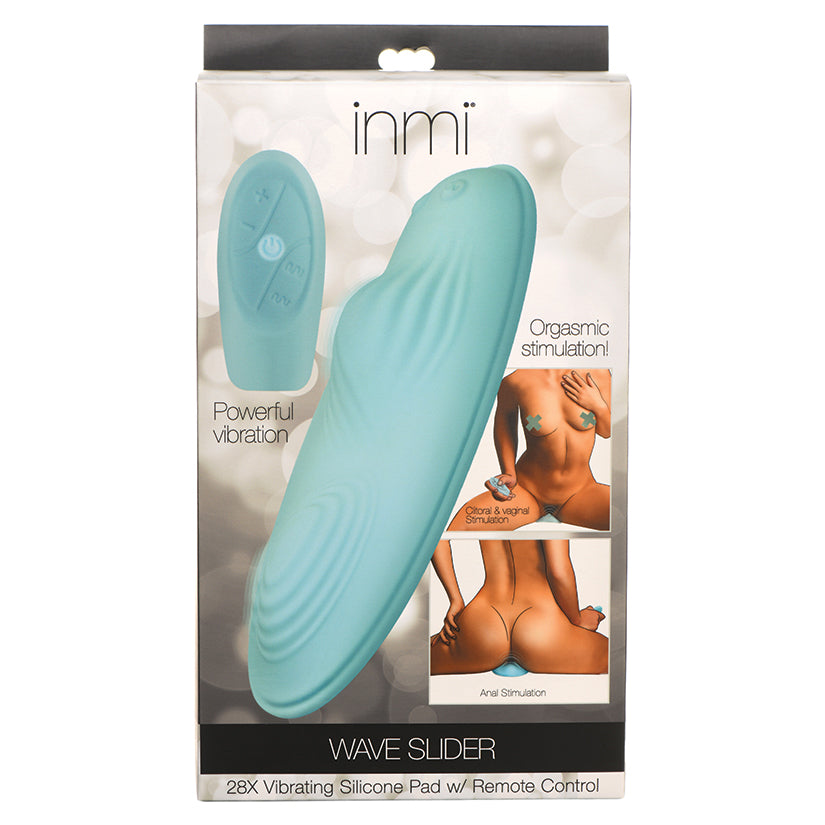 Inmi In Wave Slider 28X Vibrating Silicone Pad W/ Remote Control
