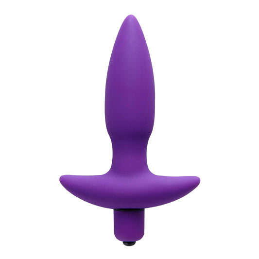 Aria Vibrating Silicone Anal Plug - Small
