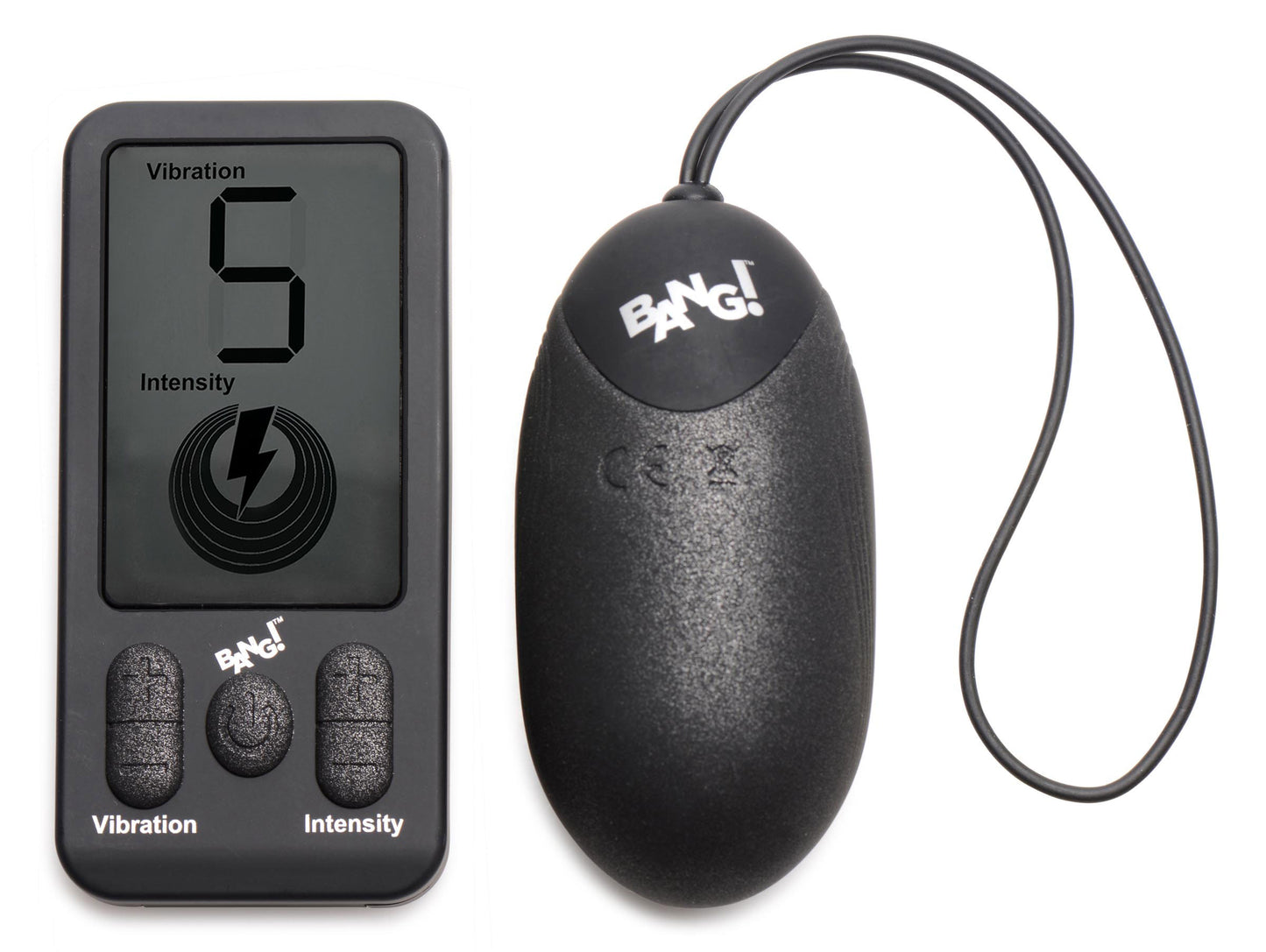 Bang! 25X Vibrating Silicone XL Egg w/Remote