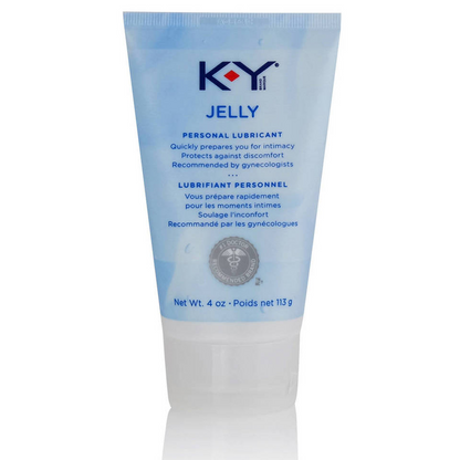K-Y Jelly 4oz Tube Personal Water Based Lubricant