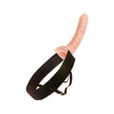 Fetish Fantasy 10 inches Hollow Strap On Beige