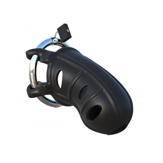 Fcr Hardcore Silicone Cock Block Black