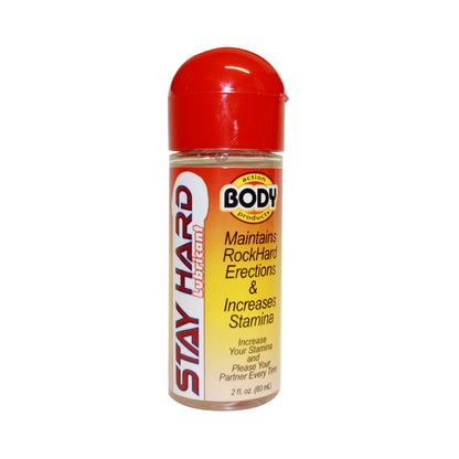 Body Action Stayhard Lubricant - 2.3 oz