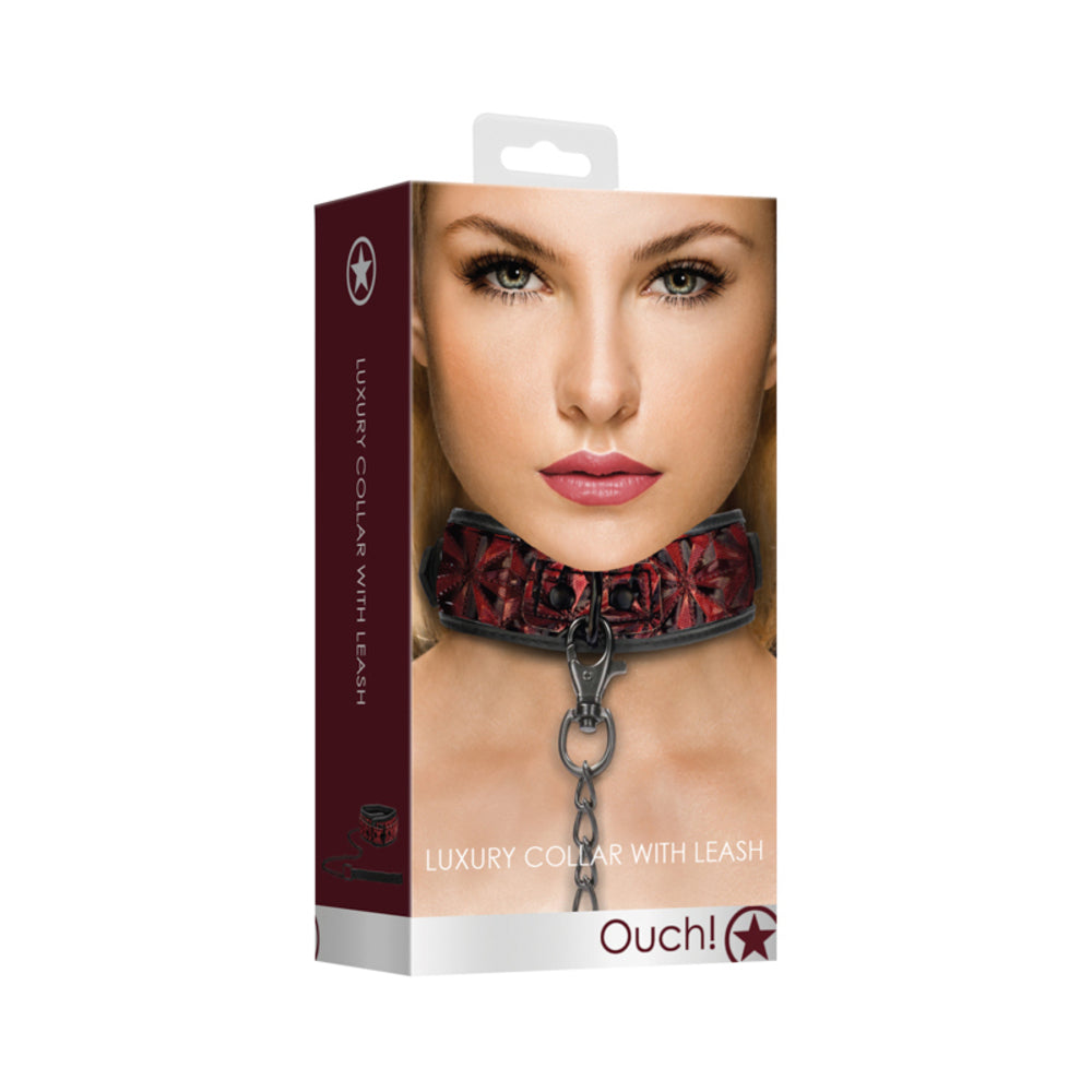 Luxury Collar With Leash
