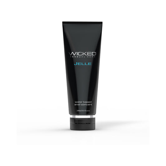 Wicked Jelle Water Based Anal Gel Lube 8oz