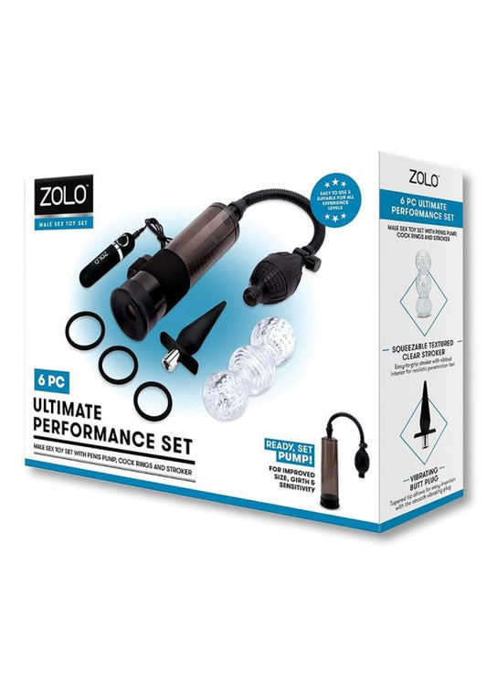 ZOLO 6 pc Ultimate Performance Set - Black